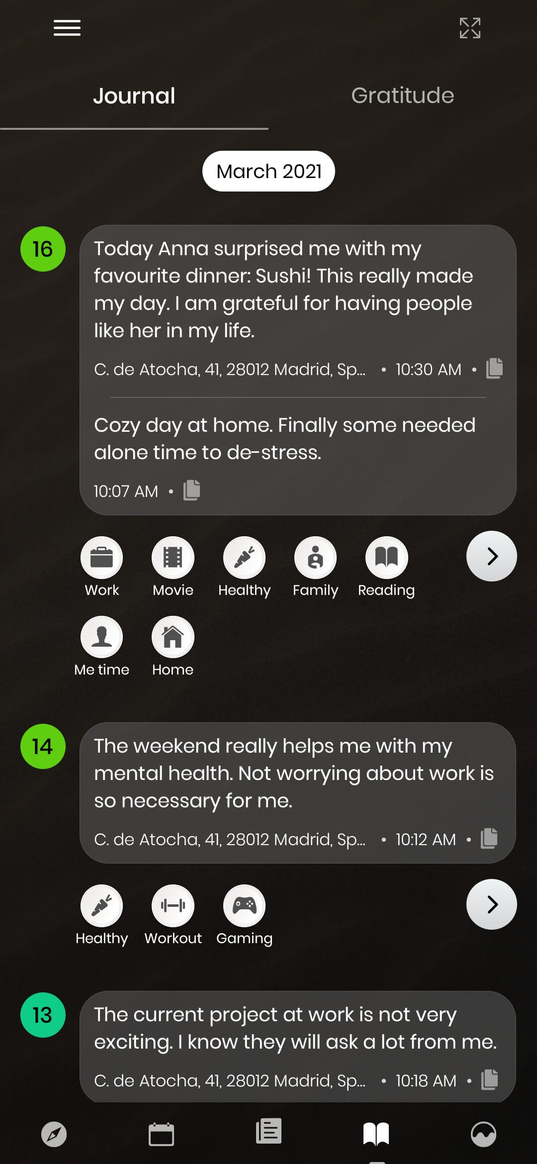 App screenshot